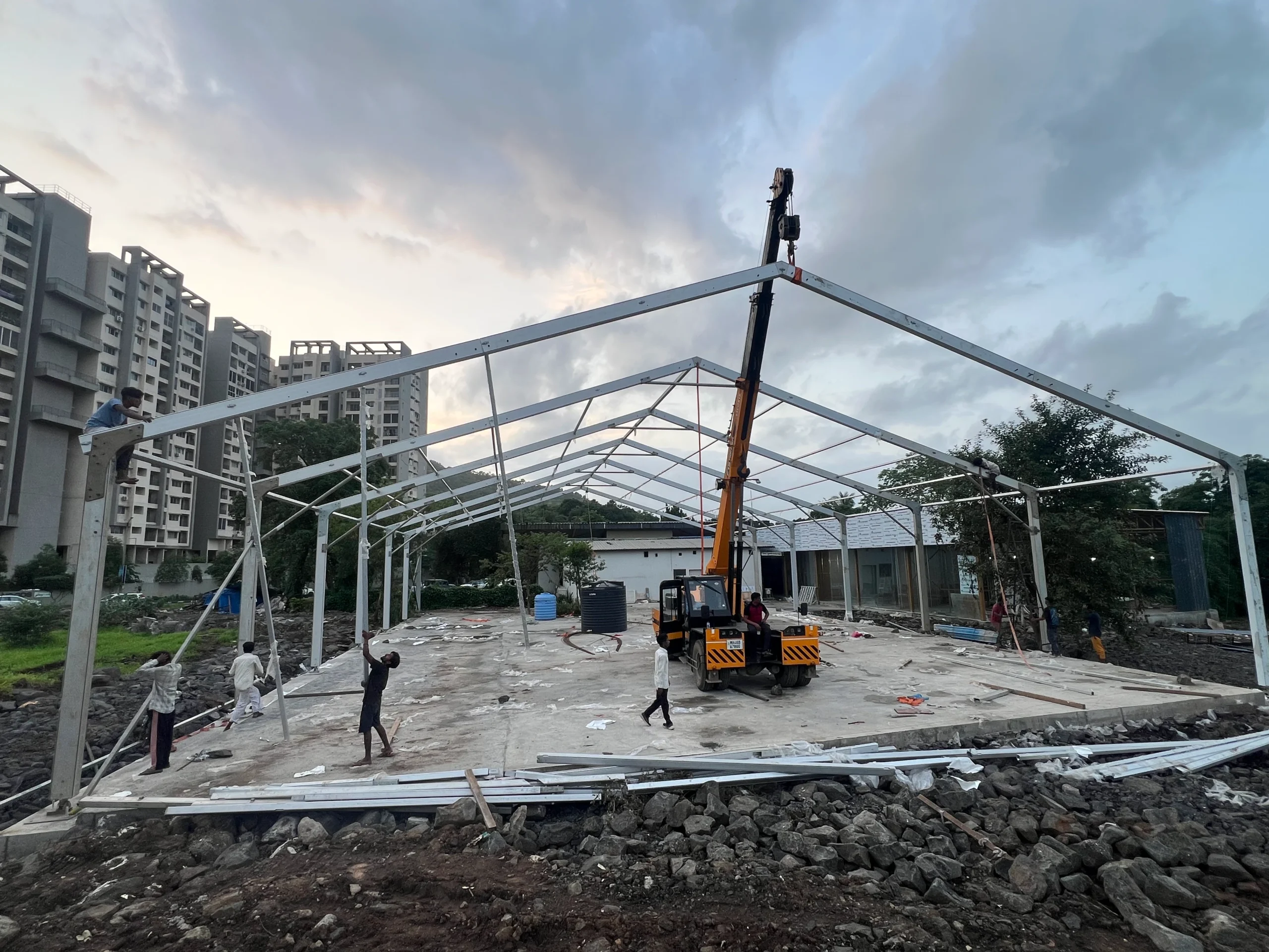 german hanger tent on rent Mumbai